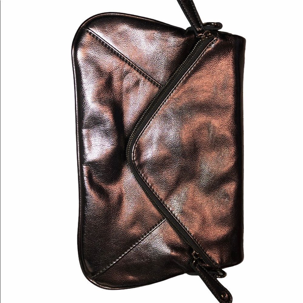 COPY - Kimchi Blue Metallic Envelope Clutch